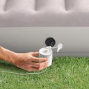 Ver imagem 4 de Colchão Inflável Casal Queen Fiber Tech Prestige com Bomba Usb Bege Intex