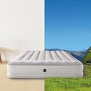Ver imagem 6 de Colchão Inflável Casal Queen Fiber Tech Prestige com Bomba Usb Bege Intex