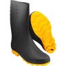 Bota Preta e Amarela PVC Tam. 38 com Forro Vonder - 1