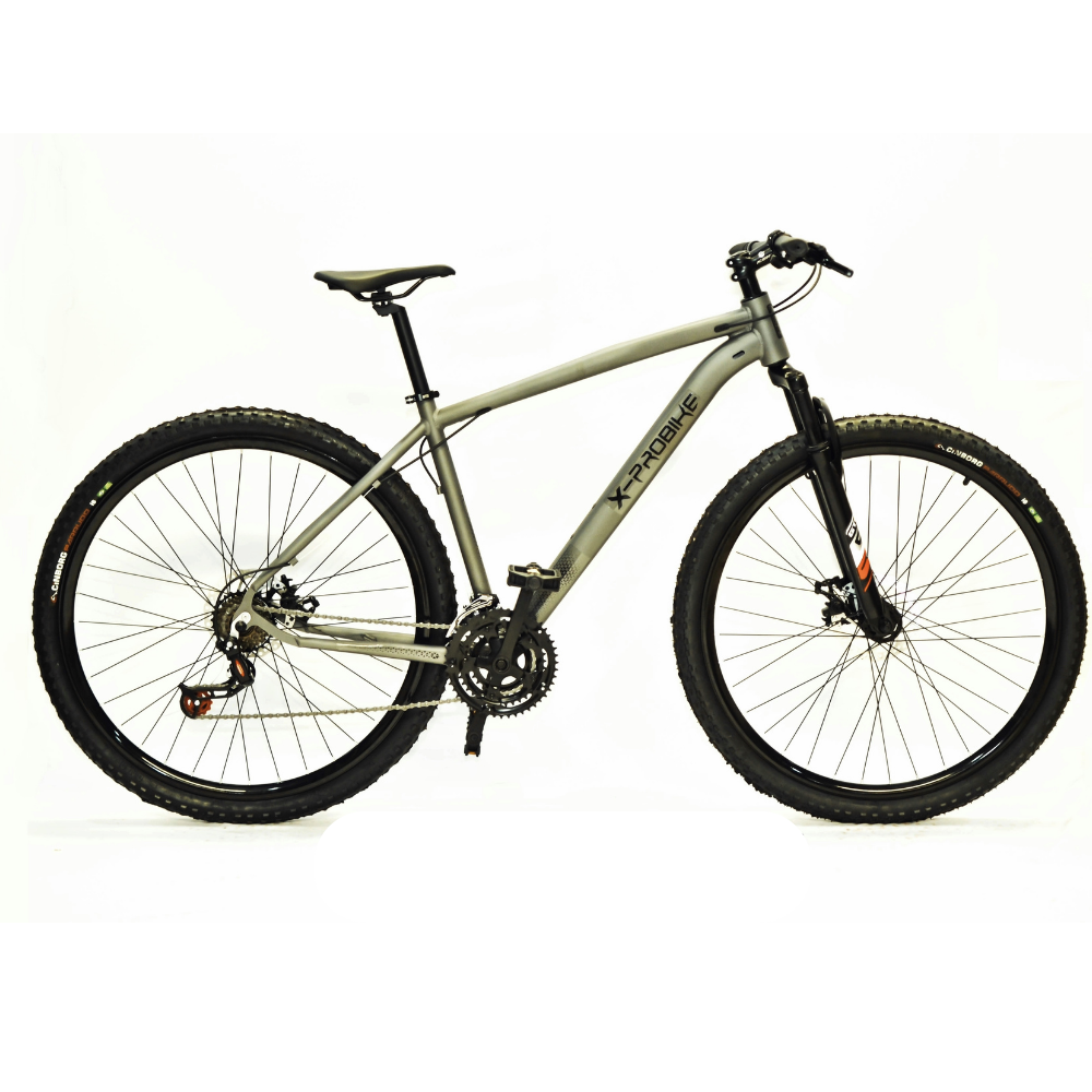 Bicicleta Aro 29 Freio a Disco 21v Cinza X-PROBIKE:15 - 1