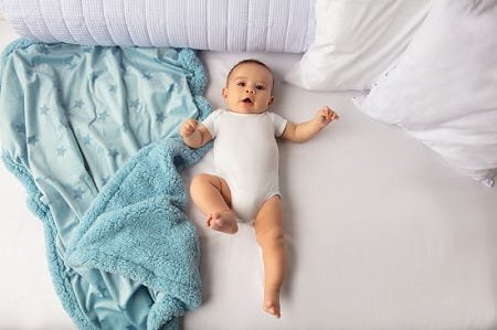 Manta de Bebê Dupla Face Estrelinhas Azul - Buba - 6