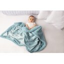 Ver imagem 4 de Manta de Bebê Dupla Face Estrelinhas Azul - Buba