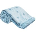 Ver imagem 1 de Manta de Bebê Dupla Face Estrelinhas Azul - Buba