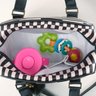 Kit Mala de maternidade com rodinha e Bolsa vivara preta e bege - Just baby - 2