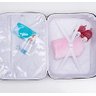 Kit Mala de maternidade com rodinha e Bolsa vivara preta e bege - Just baby - 6