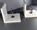 Ver imagem 4 de Prateleira Livros 20 x 20 cm Kit 3 Peças Eví Decor