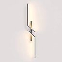 Ver imagem 1 de Arandela Moderna Preta 60cm Led 8w 3000k Bivolt 14587-pl