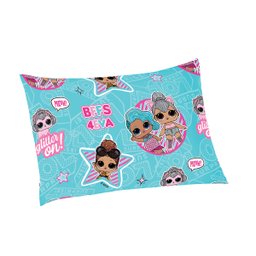 Jogo de Cama Infantil Lepper LOL Solteiro 2 Peças Microfibra Rosa - 3