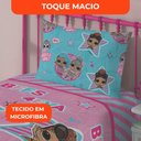 Ver imagem 4 de Jogo de Cama Infantil Lepper Lol Solteiro 2 Peças Microfibra Rosa