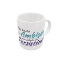 Ver imagem 2 de CANECA DE CERÂMICA CAPRICÓRNIO EM ROSA - COLEÇÃO HORÓSCOPO - 325ML