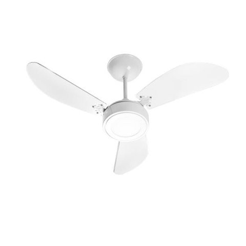 Ventilador de Teto New Light LED Branco 110V com Controle Remoto
