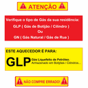 Ver imagem 2 de Aquecedor de Água a Gás Komeco Ko 36 Di G2 Home 36 Litros Inox Digital Bivolt Gás Glp