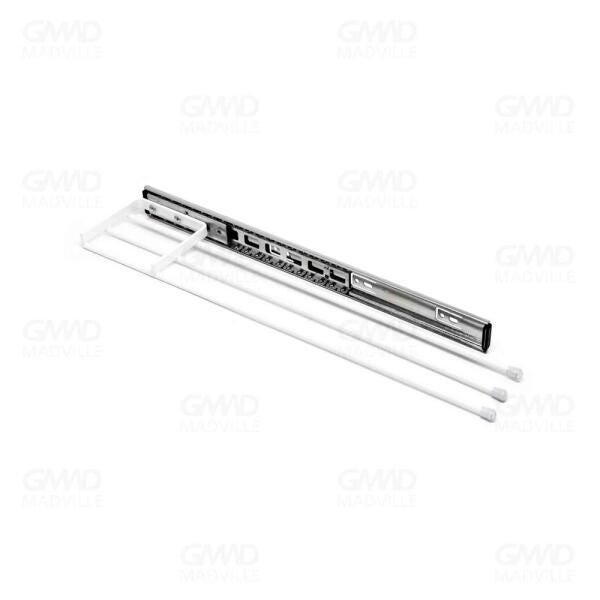 Porta Toalhas Triplo 95x45x450mm Branco - Schmitt - 3