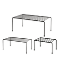 Ver imagem 1 de 3 Organizadores de Armário Aramados 42/32/22cm em Preto