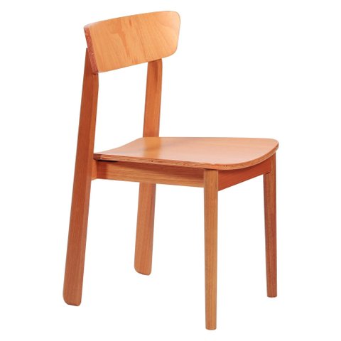 Cadeira Tramontina Piazza Kyoto em Madeira Tauarí com Acabamento Verniz Incolor Tramontina