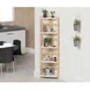 Ver imagem 4 de Estante de Canto Natural com 5 Prateleiras Branca