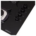Ver imagem 4 de Cooktop Nardelli NDL 4 Bocas Flange Inox Mesa de Vidro Preto Bivolt 27010101