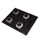 Ver imagem 1 de Cooktop Nardelli NDL 4 Bocas Flange Inox Mesa de Vidro Preto Bivolt 27010101