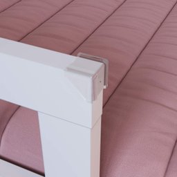 Cama de Chão Casal S/colchão C/protetor de Quinas em Silicone Affetto Aft016 Completa Móveis - 5