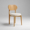 Ver imagem 1 de Cadeiras com Encosto Curvado - Chelsea - Gold Salas