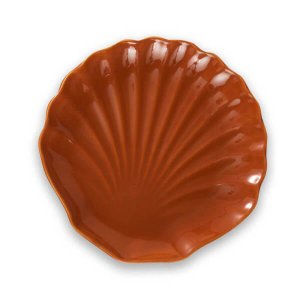 Jogo com 6 Pratos S/Mesa Ocean Canela