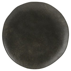 Jogo com 6 Pratos Raso Organico Onyx