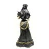 Estátua Noiva Caveira (Preta) - Decoração em Resina - 3