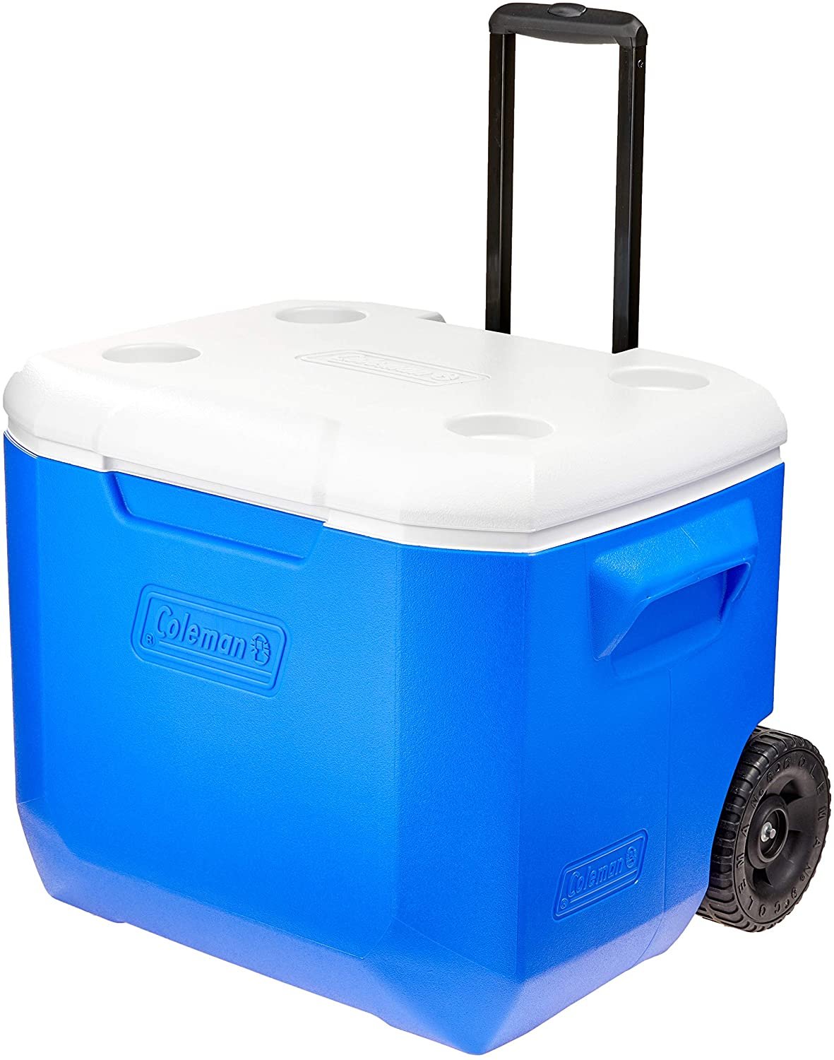 Caixa Térmica Coleman 56,7l Azul Com Rodas 60qt - 1