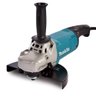 Esmerilhadeira Angular 230mm Industrial 2200w Chave de Pino e Punho Ga9060 127v Makita - 2