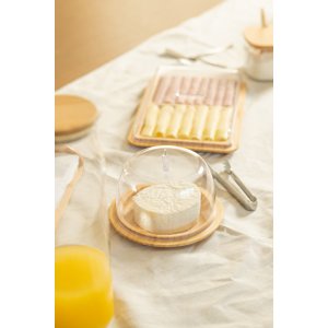 Porta Queijo em Bambu ou