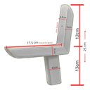 Ver imagem 3 de Pernas de Madeira para Móveis - Kit 4 Pés York com Parafusos