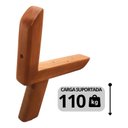 Ver imagem 4 de Pernas de Madeira para Móveis - Kit 4 Pés York com Parafusos