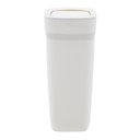 Ver imagem 6 de Lixeira Tramontina Compact em Polipropileno Branco com Tampa Basculante 10,5 L