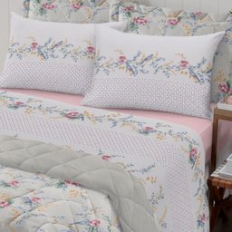 Jogo de Cama Santista Queen 4 peças Royal Vivian - 2