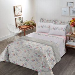 Jogo de Cama Santista Queen 4 peças Royal Vivian - 1