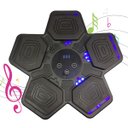 Ver imagem 1 de Maquina Boxe Saco Pancada Soco Interativa Inteligente 5 Modos Velocidades Som Alivia Estresse Treino