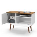 Ver imagem 3 de rack Yan compacto para sala pequena - patrimar moveis