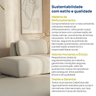 Sofá Modular Sumiê 100cm Esquerdo Orla CabeCasa MadeiraOriginals - 10