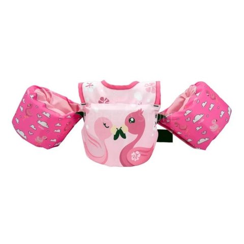 Colete Salva Vidas Prolife Boia De Braço Infantil Homologado Flamingo