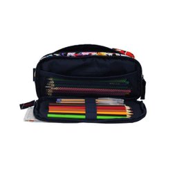 Mochila Infantil De Rodinhas Sonic Original Com Estojo Duplo - 5