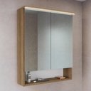 Ver imagem 2 de Armário Espelheira para Banheiro com 2 Portas e Iluminação Led Es8040 Mel