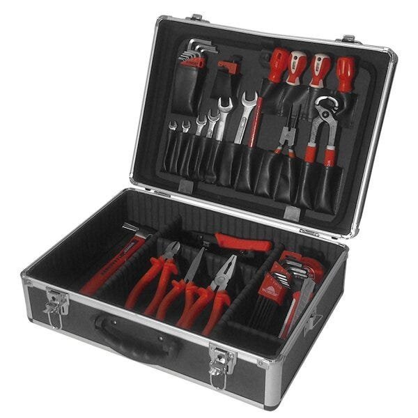 Maleta para Ferramentas Worker 33cmx15cmx46cm | MadeiraMadeira