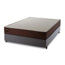 Ver imagem 5 de Conjunto Cama Box Espuma Atlanta Marrom Casal 138x188x62