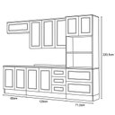 Ver imagem 3 de Cozinha Modulada Americana 19 Branco - Henn