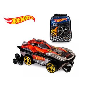 Mochila Infantil 3d Com Lancheira Hot Wheels Dune A Soar Maxtoy 2020