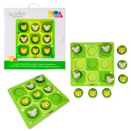 Jogo Da Velha Tabuleiro Infantil Educativo Entre Gato E Rato - 1 Jogo Da Velha Tabuleiro Infantil Educativo Entre Gato E Rato - 1