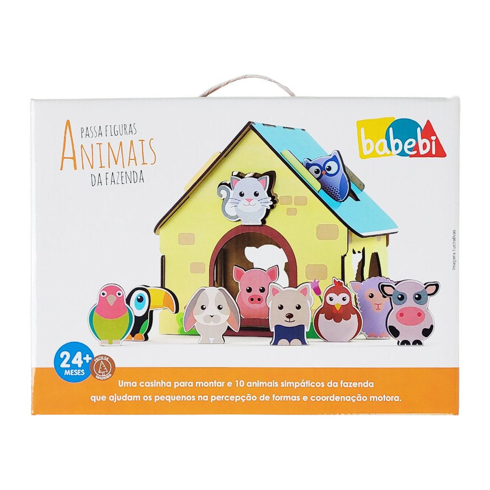 Jogo da Memória Animais Educação Infantil 3 Anos ou + Babebi - Bambinno -  Brinquedos Educativos e Materiais Pedagógicos