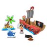 Quebra Cabeça Infantil 3D de Madeira MDF Educativo Piratas - 3