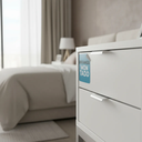 Ver imagem 2 de Mesa Cabeceira 30cm Mdf Montada Pequena Compacta Industrial