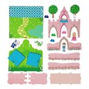 Ver imagem 4 de Quebra Cabeça Infantil 3D de Madeira MDF Castelo Educativo